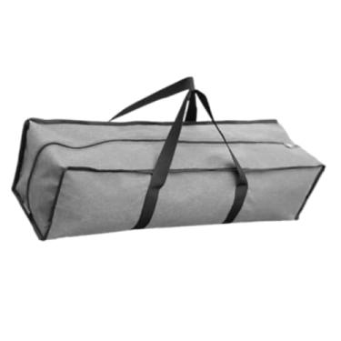 Imagem de KiBcsLic Bolsa de armazenamento para equipamentos de camping com zíper, esportiva, de tecido Oxford, bolsa de viagem para colchão, saco de dormir, tripé, 58 Cm X 19 Cm X 19