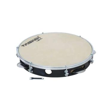 Imagem de Pandeiro Spanking Pele Couro 10 Polegadas