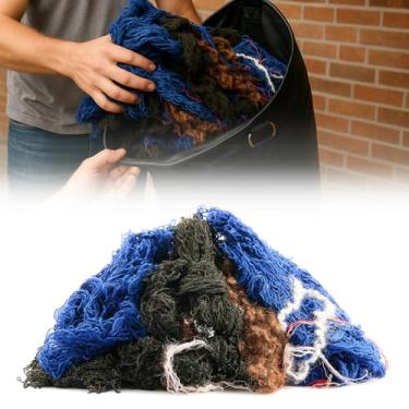 Imagem de Threehoney Refil de saco de pancadas de 5,4 kg, enchimento de saco de feijão de boxe, recheio de restos têxteis desfiados para adultos Muay Thai e mais (fio)