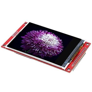 Imagem de FTVOGUE Módulo de Tela LCD, área AA 1,9 X 2,9 pol. TFT 3,5 Polegadas SPI Serial 480 X 320 Pixels Chip de Driver ILI9488 Interface SPI de 4 Fios Módulo HD LCD Com Cartão de Memória, para Expandir