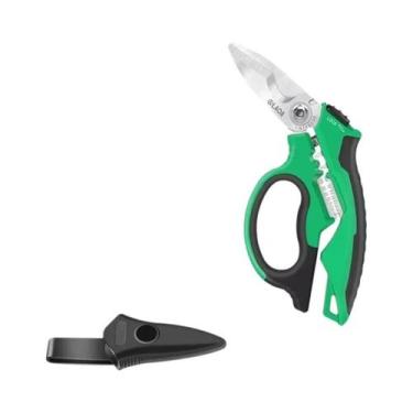 Imagem de Tesoura De Eletricista 6 7 8 Polegadas, Decapador De Fios, Cortador, C