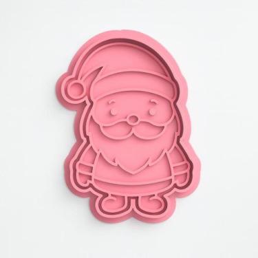 Imagem de Ejetor Modelador Para Doces NATAL PAPAI NOEL FELIZ NATAL hoho Brigadei