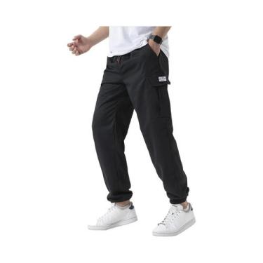 Imagem de Calças Cargo Casuais Masculinas Para Primavera E Outono, Tamanhos S-2X