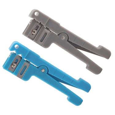 Imagem de Generic Ferramenta de Corte de Decapagem de Cabo Coaxial para Decapagem de Tubo de Buffer de Fibra óptica para Eletricista (45-162+45-163)