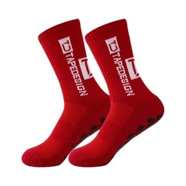 Imagem de Meias Esportivas Antiderrapantes Para Homens Para Futebol, Basquete, B