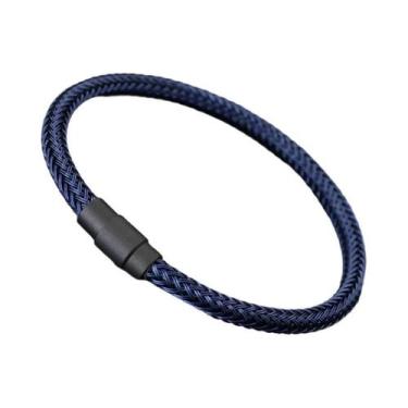 Imagem de Pulseira Masculina Premium De Aço Inoxidável Com Fecho Magnético, Aces