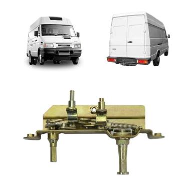 Imagem de FECHADURA BATENTE DA PORTA TRASEIRA DAILY 1997 A 2007-93826466