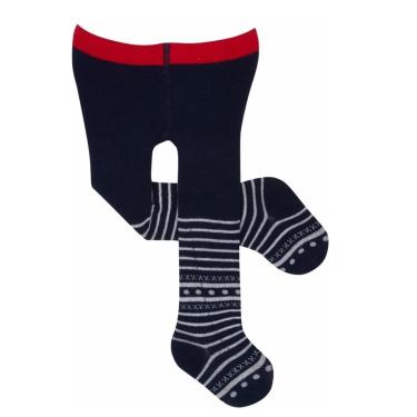 Imagem de Meia Calça Algodão Bebê Tam.00 à 15 Azul Marinho- Pimpolho