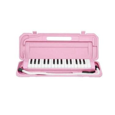 Imagem de Escaleta Dolphin Com 32 Teclas Pink Com Case - Es0017
