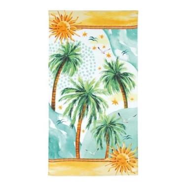 Imagem de Toalha Banho Praia Velour 76x152cm Summer Feeling Dohler
