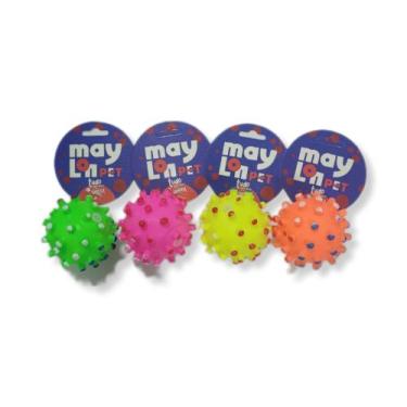 Imagem de Bolinha para caes e gatos bola planetária com apito - MAYLON PET - May