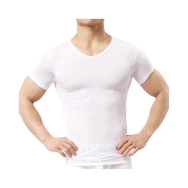 Imagem de Camisetas Masculinas de Malha Gelada - Transparência Sexy, BR-G2, Bran