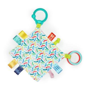 Imagem de Mantinha multisensorial naninha para bebê bright starts menina e menin