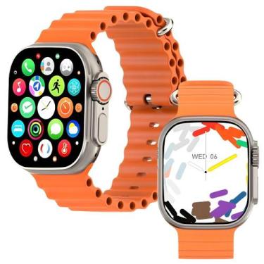 Imagem de Relógio SmartWatch U9s Ultra Com Pelicula Série 9 Tela 49mm Carregador