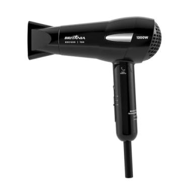 Imagem de Secador de Cabelos Britânia BSC1200 Íon Tourmaline 1200W Preto Bivolt Automático