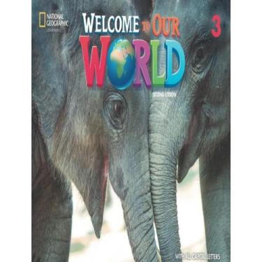 Imagem de Welcome To Our World 3 Students Book With Olp All Caps  American 2Nd E