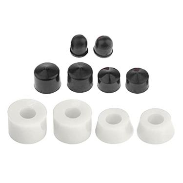 Imagem de Newmind Kit de bucha de caminhão de skate 92A padrão à prova de choque, melhores acessórios para scooter ao ar livre - branco