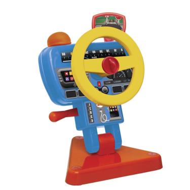 Imagem de Brinquedo Infantil Volante Fom Fom Buzina Retrovisor Elka