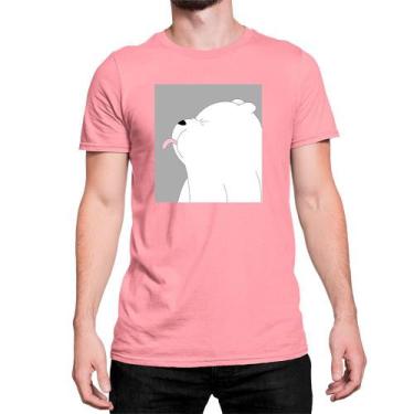 Imagem de Camiseta T-Shirt We Bare Bears Urso Sem Curso Língua Algodão - Store S