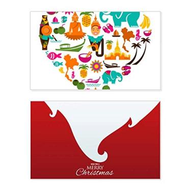 Imagem de Kingdom of Thailand Thai Traditional Customs Holiday Holiday Merry Christmas Parabéns Card Christmas Letter Message
