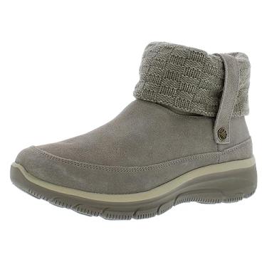 Imagem de Skechers Women's Relaxed Fit Easy Going - Upgraded Heights Boots, Taupe, 6.5