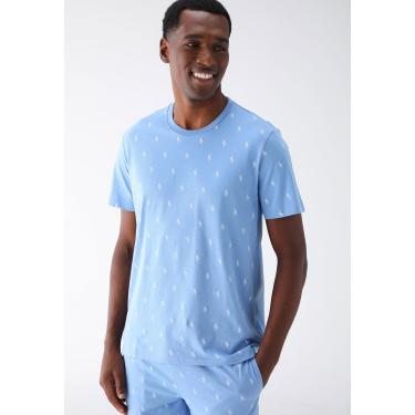 Imagem de Camiseta Polo Ralph Lauren Pijama Azul Polo Ralph Lauren 714899612009 masculino