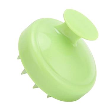 Imagem de Syrisora Hair Scalp Massager Brush Silicone Hair Care Exfoliator Hair Shampoo Brush para Todos Os Tipos de Cabelo (Verde)
