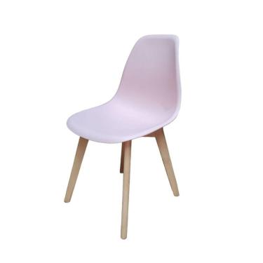 Imagem de Cadeira para Sala de Jantar Eames Pp Wood Rosa