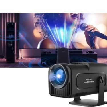 Imagem de Projetor Hy320 Wifi Hd 390 Ansi Android 13.0 Smart Tv - 4K - AL