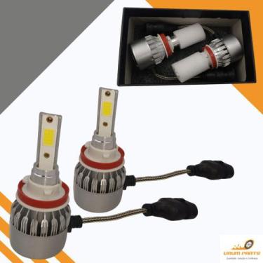Imagem de Par Lampadas Ultra Led 6000 Lúmens H11 Super Branca - TAY TECH