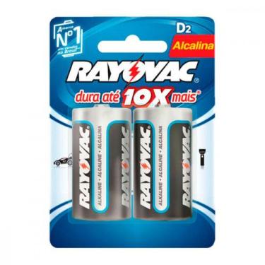 Imagem de Pilha Rayovac Alcalina. Gd C/02