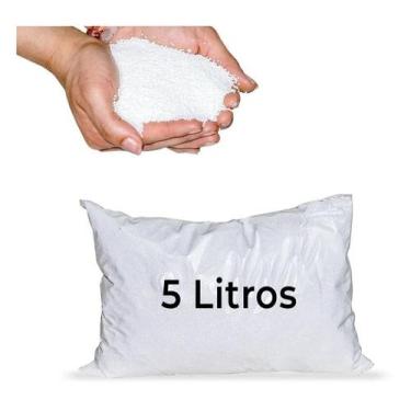 Imagem de 5 Litros Isopor Bolinha Micropérola Puff Artesanato 1l 1mm - SF