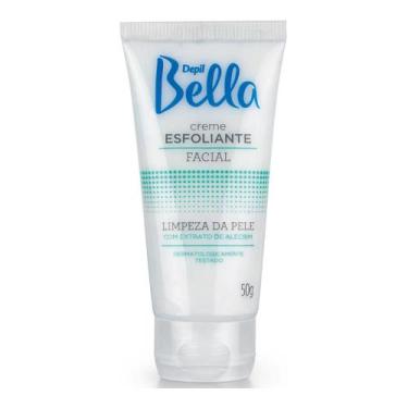 Imagem de Creme Esfoliante Limpeza Facial Alecrim Depil Bella 50g