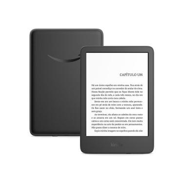 Imagem de E-Reader Kindle 11ª Geração Amazon com 16GB, Luz integrada e Wi-Fi - Preto 