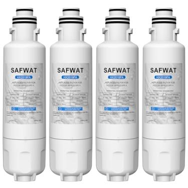 Imagem de HX2019FR-A HX2019F-A Filtro de água compatível com Hisense HRM260N6TSE HRFD560SW HRCD585BW HRFD634BW HRCD650BW HRCD586TBWB Mora MRM260N6TSE Geladeira (pacote com 4)