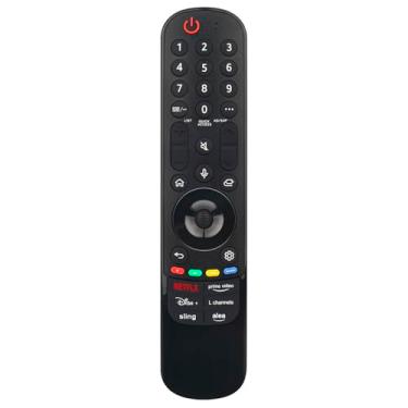 Imagem de MR24GA Controle remoto de TV de substituição de voz compatível com Smart TVs LG 2024 55QNED80TUC 50UT8000AUAOLED83G4WUA 55OLEDC4AUA 43UT7590PUA 75QNED99TUA 70UT7550AUA 65UT8000AUA 86QNED900TUA TAA