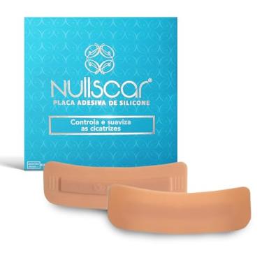 Imagem de NullScar Abdômen S - Fita Adesiva de Silicone Para Cicatrizes Hipertróficas e Queloides - Com Óleo de Rosa-Mosqueta e Vitamina E - 4,5 cm x 15,0 cm - Caixa com 2 Unidades