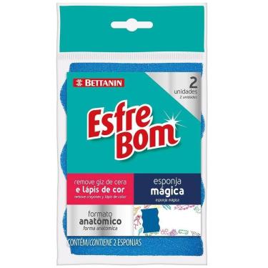Imagem de Esponja Mágica Esfrebom Bettanin 2 Unidades