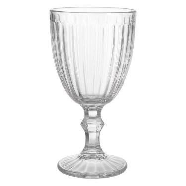 Imagem de Taça de Vidro para Água Melina Premium Transparente Sucos 320ml Haüskr