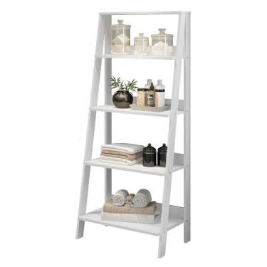 Imagem de Estante Organizadora Multiuso para Banheiro Branco - MADESA