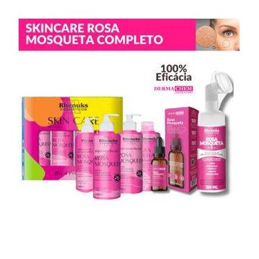 Imagem de Kit Skincare Rosa Mosqueta Hidratante Rhenuks, Sérum Rosa Mosqueta Cla