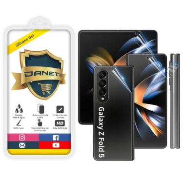 Imagem de Película De Gel Flexível Frente E Verso Para Galaxy Z Fold 5 - Danet