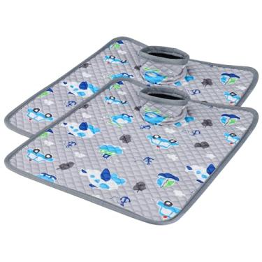 Imagem de Babepets Protetor de assento de carro para treinamento de penico, pacote com 2, forro de assento de carro impermeável, treinamento de vaso sanitário para bebês e crianças, capas de almofadas de
