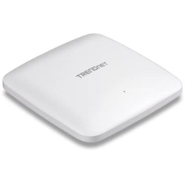 Imagem de TRENDnet AX1800 Dual Band WiFi 6 PoE+ Access Point, 1201Mbps WiFi AX + 576Mbps WiFi N, MU-MIMO, OFDMA, 1024 QAM, WDS, Ponte do cliente, WDS Bridge, AP, WDS Station, Branco, TEW-921DAP