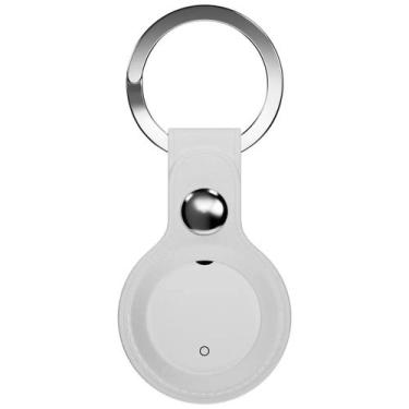 Imagem de Tag Rastreador De Objetos Pets Malas Gps Faaftag + Chaveiro Couro Bran