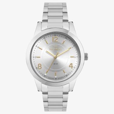 Imagem de Relógio Technos Feminino Dress Prata - 2035MZX/1K