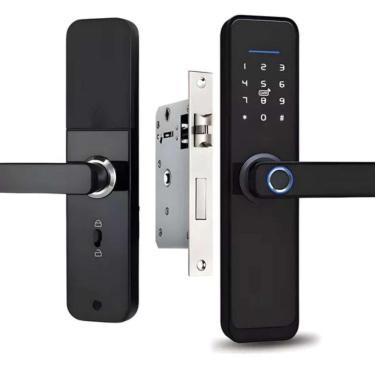 Imagem de Tranca Digital Biométrica Para Porta Residencial E Comercial