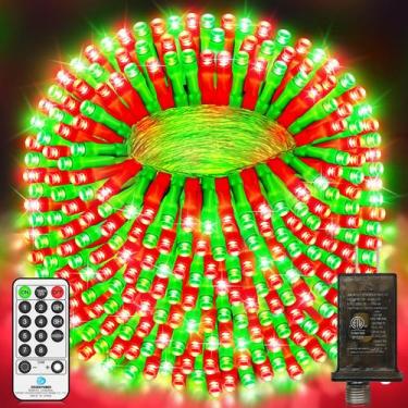 Imagem de Luzes de Natal JXLEDAYY 500 LED 60m à prova d'água 8 modos