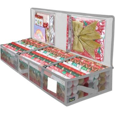 Imagem de Saco de armazenamento de papel de embrulho de Natal BALEINE SOFT 40cm