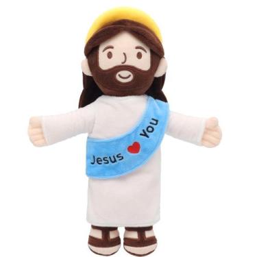 Imagem de Peluche de Jesús Yelakey 33 cm Muñeco Cristiana de Peluche